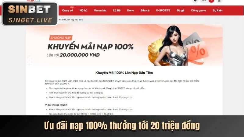 Thưởng chào mừng lulu88 App